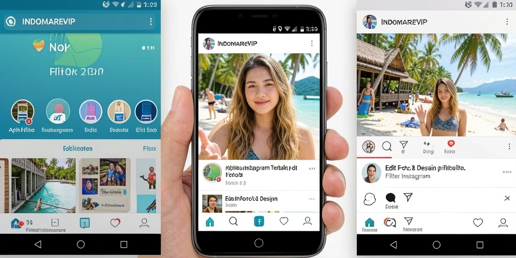 Tampilan antarmuka INDOMAREVIP dengan berbagai pilihan filter.