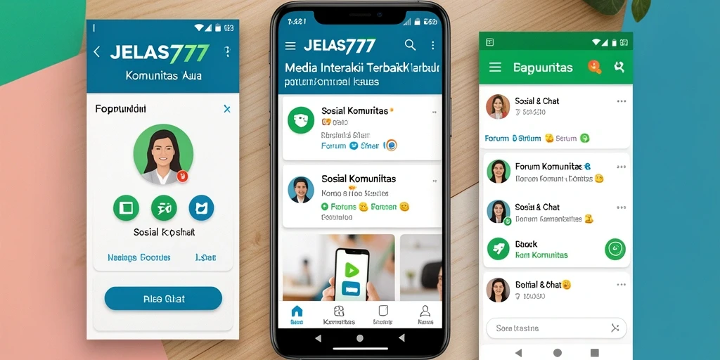 Antarmuka utama JELAS777 menampilkan berbagai forum komunitas.