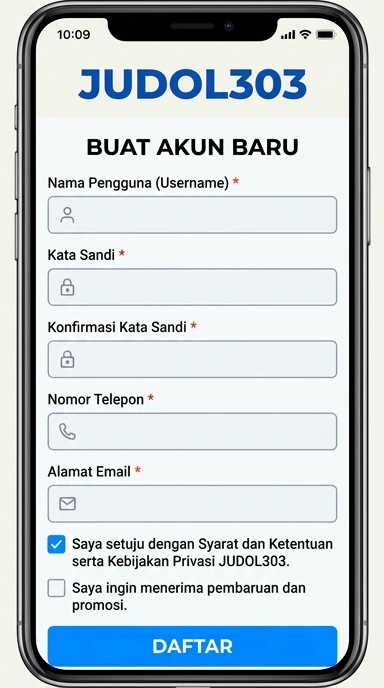Panduan Registrasi Akun Judol303 Untuk Pengguna Android