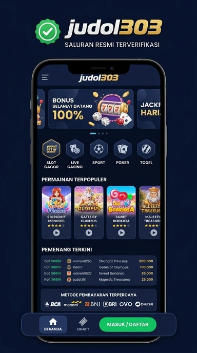 Halaman Resmi Judol303 Untuk Pengguna Android
