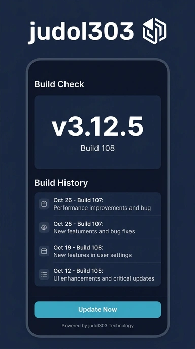 Riwayat Versi Judol303 untuk Pengguna Android